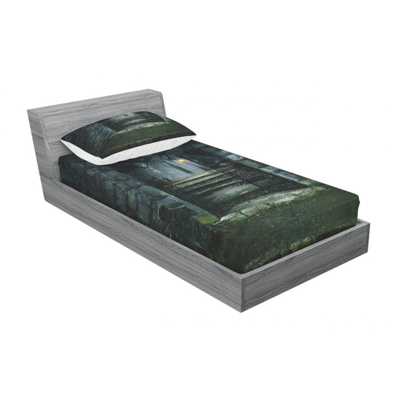 Microfiber Sheet Set, Twin Sheet Set with Fitted Sheet