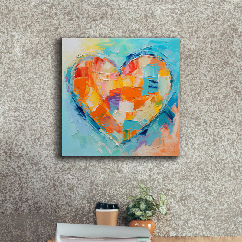 «Colours of Emotion» d'Ivan Guaderrama, H 18 po x l 18 po x P 0,75 po