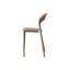 Ensemble de 4 chaises d'appoint en polypropylène, dossier incurvé ergonomique, salon et salle à manger empilables Orion Zenith-454070021