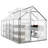 6'W X 4/6/8/10/12'D Heavy-duty Walk-in Hobby Greenhouse-91849920
