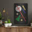 Ivy Bronx «Suprematist Abstract Geometric 5» par Gary Williams, art mural en métal-2055881953