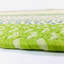 Tapis intérieur / extérieur ovale en nylon 3 pi x 2 pi vert / blanc Anyely