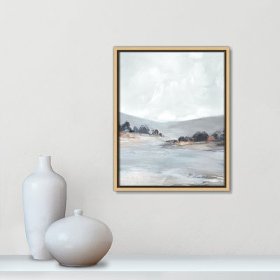 «Rolling Green Valleyys - Portrait Version Print» par Luna Mavis