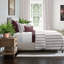 August Stripe Reversible Cotton Duvet Cover Set-505051808-505051814
