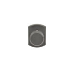 Bowery Knob with Greenwich Trim Non-Turning Lock