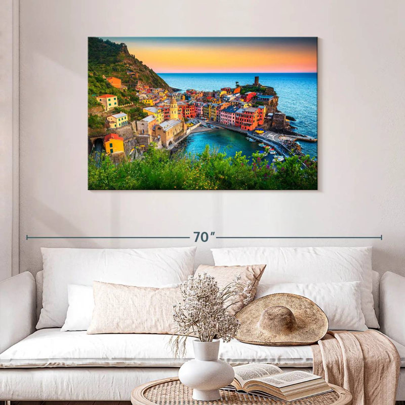 Gillard, Ligurie pittoresque, H 30 po x l 45 po