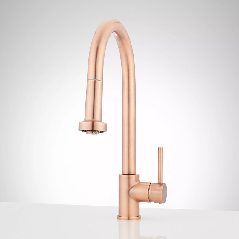 Ridgeway Pull-Down Kitchen Faucet - Satin Copper, Satin Copper
