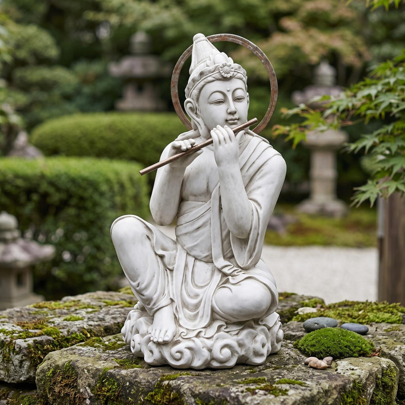 Statue de jardin bodhisattva Byodo-In Temple