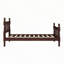 Lit plateforme en bois avec tête et pied de lit à fuseaux-66576288-66576290