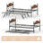 Daybed with Trundle, Height Adjustable-402064414