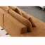 Canapé combiné moderne incurvé avec tissu éponge, design minimaliste pour le salon et l’appartement, aucun assemblage requis, comprend trois coussins, brun-2126273835