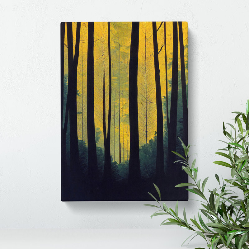 XC1022-4183X Stellar Forest - Wrapped Canvas Print, 60cm H x 40cm W x 3cm D, Wrapped Canvas