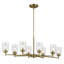 Lustre rond à 8 lumières Winslow