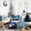 Ensemble de 4 coussins décoratifs de Noël de la collection Phantoscope MC 4PC-1488739640