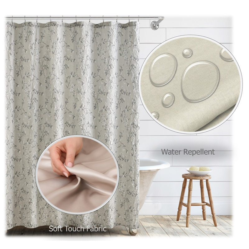 Swanson Polyester Shower Curtain