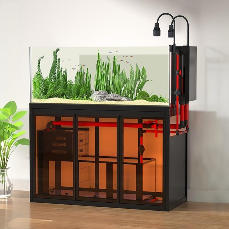 Aquarium 47,24 po de style industriel