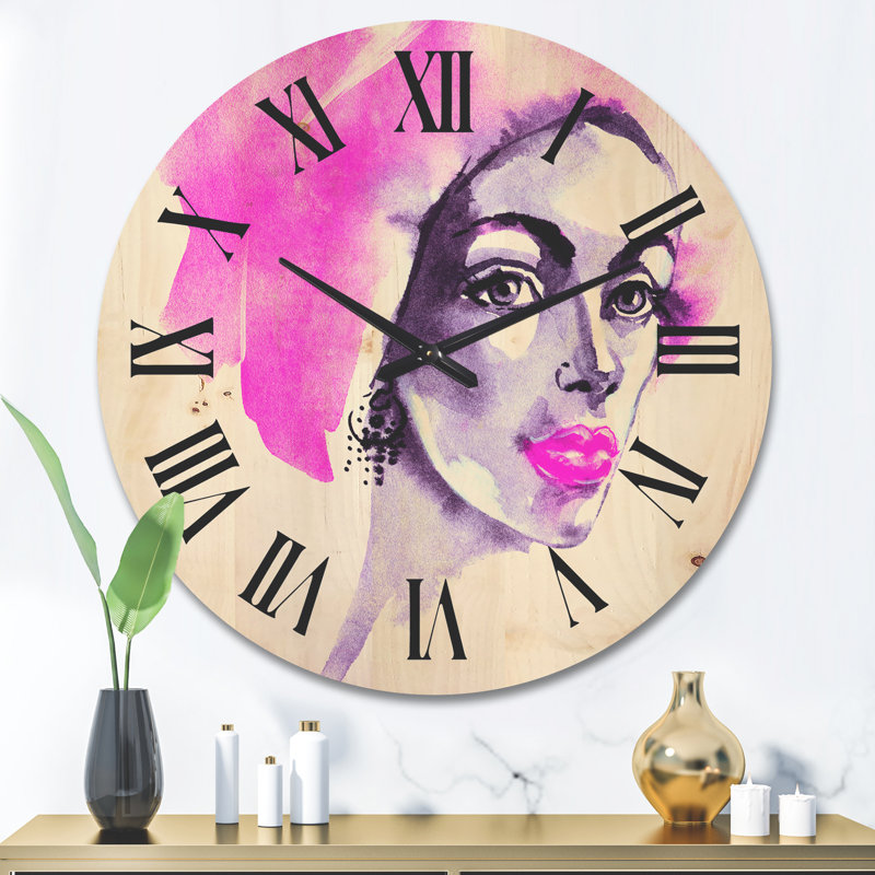Horloge murale Afro American, Grand