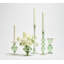 F2023 11'' H Glass Tabletop Candlestick-1557781473