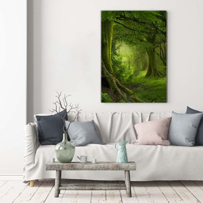 Tropical Jungle - Wrapped Canvas Print