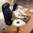 Executive Office Chair with Foot Rest, Top Grain Genuine Leather Office Chair, Ergonomic High Back Design. Real Leather, Wheels, Alumium Base. Padded Armrest, Luxury and Comfy-1648258297