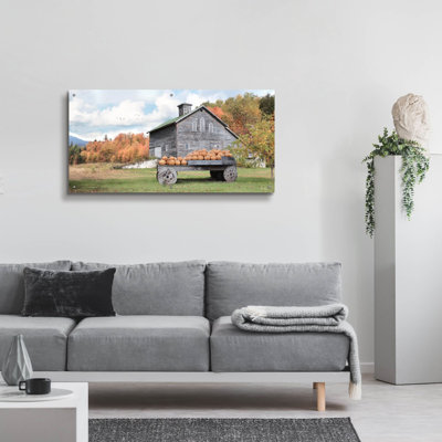 'Fall Roadside Market' by Lori Deiter, Acrylic Glass Wall Art