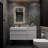 Albizu 43" Wall-Mounted Single Bathroom Vanity-69316040