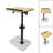 C Shaped End Table, Side Table For Sofa, Bed Side