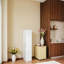 Armoire de cuisine, buffet autoportant blanc