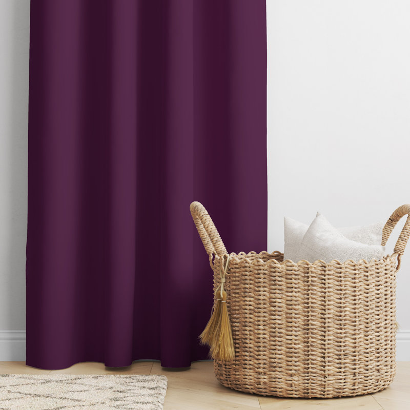 Semi Sheer Curtain Pair, 20" W x 52" L