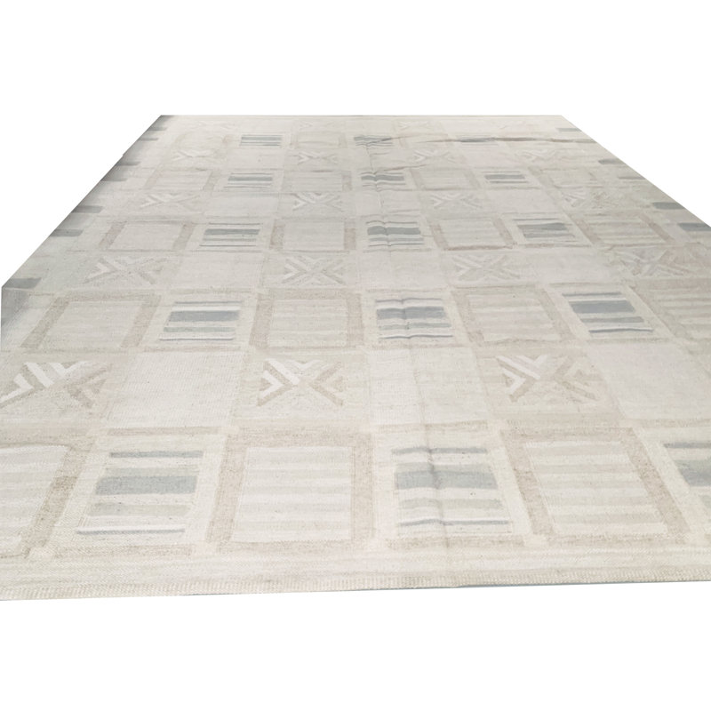 Area Rug in Oatmeal/Greeny