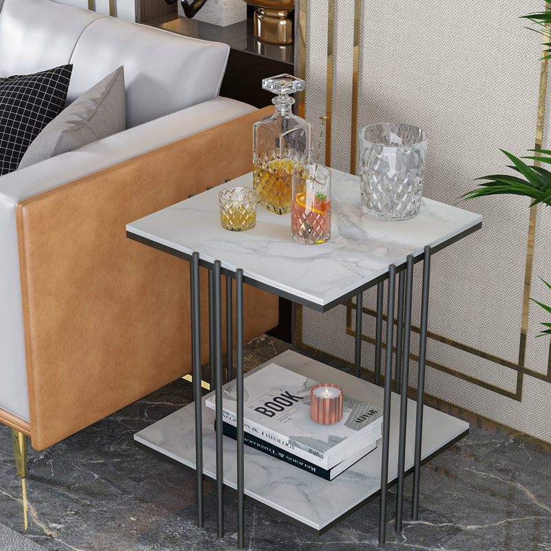 Colturo Marble Top End Table