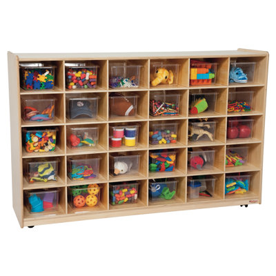 Rangement de plateaux Natural Environments avec plateaux assortis