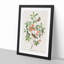 Warbler Bird & Butterflies by John Audubon - Picture Frame Painting Print-55605593-55605594