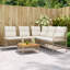 Bay Isle Home? Ensemble de canapé de patio 2 pièces avec coussins en rotin de polyester-227285963-227285967