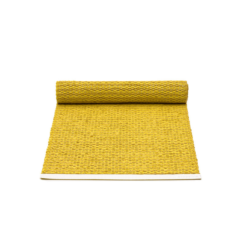 Chemin de table moutarde MONO 14 x 59 po, L 59 po x l 14 po, Jaune