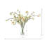 Butterfly Magnolias in Vase with Faux Water