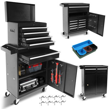 Premier 41 Inch 15-Drawer Mobile Tool Chest Combo