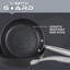 Prestige Scratch Guard 3 Piece Saucepan Set - induction Hob Saucepan Sets Non Stick with Glass Lids 16/18/20cm, Scratch Resistant Cookware