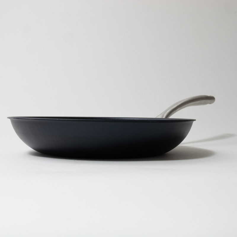 Alva Black Nonstick Carbon Steel Frying Pan Skillet, 9.5"