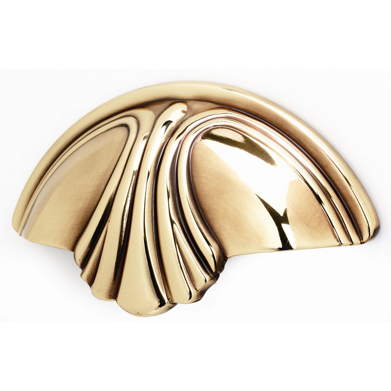 Venetian Cup / Bin Pull, Polished Antique