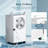 Antarctic Star 22 Pint Dehumidifiers With Drain Hose, 24H Timer, Portable Design With Handle For Bathroom And Bedroom