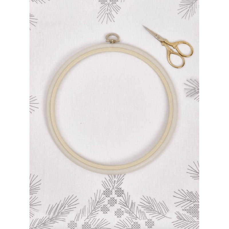 Cercle rond Flexi Hoop nurge 230-4 blanc, Blanc