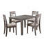 Ensemble de salle à manger 5 pièces et 4 chaises d'appoint