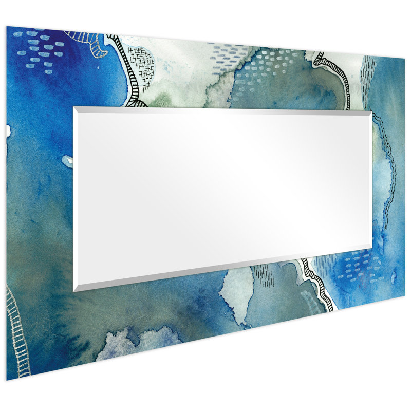 Chaim Glass Flat Mirror, 72" x 36"