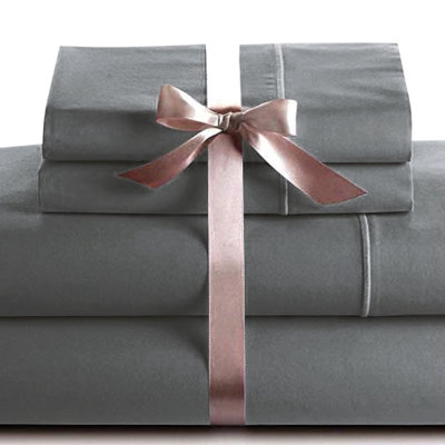 Ensemble de draps en microfibre percale