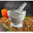 Marble Mortar And Pestle Set