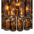 Habil 5 - Light Dimmable Wagon Wheel Chandelier
