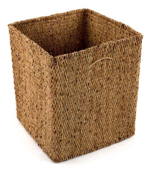 Water Hyacinth Hand Woven Wicker Laundry Hamper