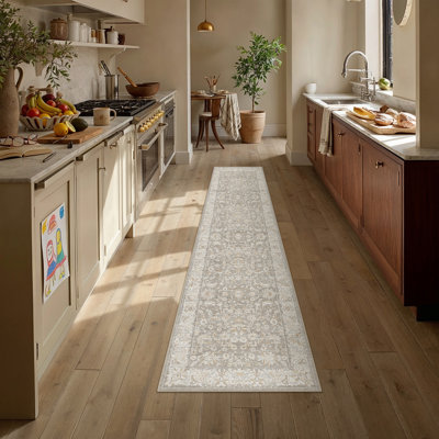 Nestiva Oriental Machine Washable Area Rug