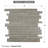 Flen 12" x 12" Glass Linear Tile-69401234